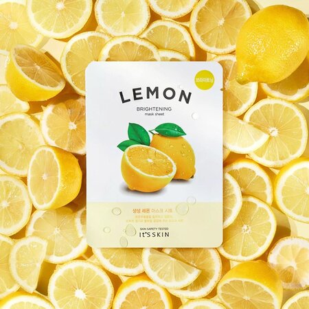 Masca tip servetel cu extract de lamaie si vitamina C The Fresh Lemon, 18 g, Its Skin 734473