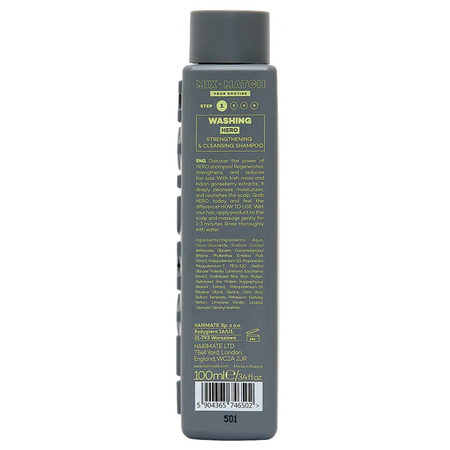 Sampon fortifiant impotriva caderii parului Hero, 100 ml, Hairmate 734483