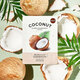 Masca tip servetel cu extract de nuca de cocos si acid hyaluronic The Fresh Coconut, 18 g, Its Skin 734484