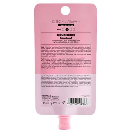 Masca pentru par fin Kissy, 50 ml, Hairmate 734498