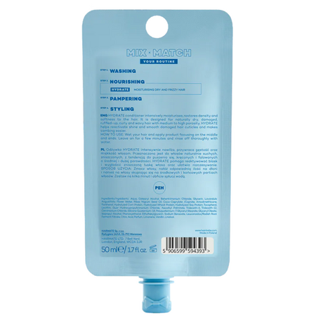 Balsam hidratant cu ulei din seminte de coacaze negre Hydrate, 50 ml, Hairmate 734503