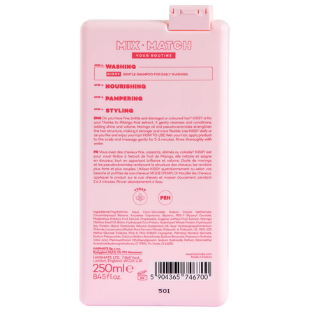 Sampon pentru par subtire si deteriorat Kissy, 250 ml, Hairmate 734650