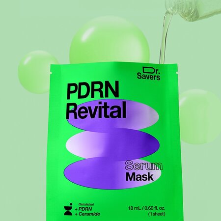 Masca tip servetel Dr. Savers PDRN Revital Mask, 18 ml, Its Skin 734788