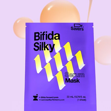 Masca tip servetel Dr. Savers  Bifida Silky Mask, 18 ml, Its Skin 734798