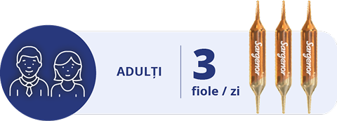 Fiola Sargenor administrare adulti