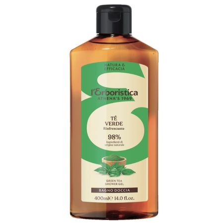 Gel de dus cu ceai verde, 400 ml, L'Erboristica