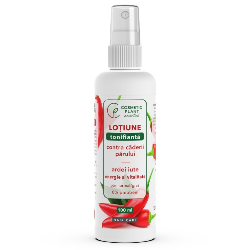 Lotiune tonifianta contra caderii parului Essential, 100 ml, Cosmetic Plant