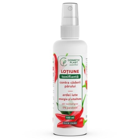 Lotiune tonifianta contra caderii parului Essential, 100 ml, Cosmetic Plant