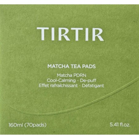 Dischete tonice pentru fata Matcha Tea Pads, 70 bucati, Tir Tir 735383