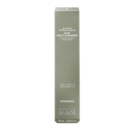 Gel de curatare 2-in-1 cu argila Clay Multi-Cleanser Microbiomic, 75 ml, Doctor Babor 735397