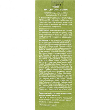 Ser de fata Matcha Dual Serum, 50 ml, Tir Tir 735439