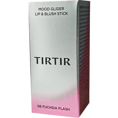 Stick multifunctional, 06 Fuchsia Flash, Mood Glider Lip and Blush Stick, 3.8 g, Tir Tir 735450