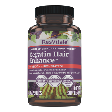 Keratin hair enhance, 60 capsule, ResVitale