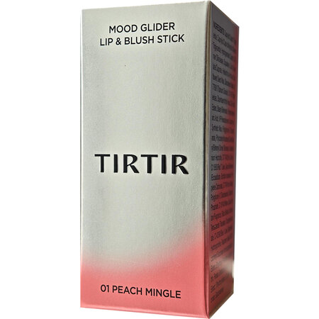 Stick multifunctional, 01 Peach Mingle, Mood Glider Lip and Blush Stick, 3.8 g, Tir Tir 735511