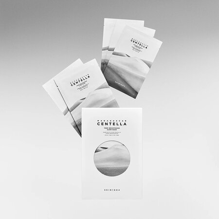 Masca tip servetel Madagascar Centella Tone Brightening Glow Mask, 5 bucati x 25ml, Skin1004 735601