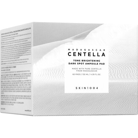 Dischete tonice Madagascar Centella Tone Brightening Dark Spot Ampoule Pad, 60 bucati, Skin1004 735615