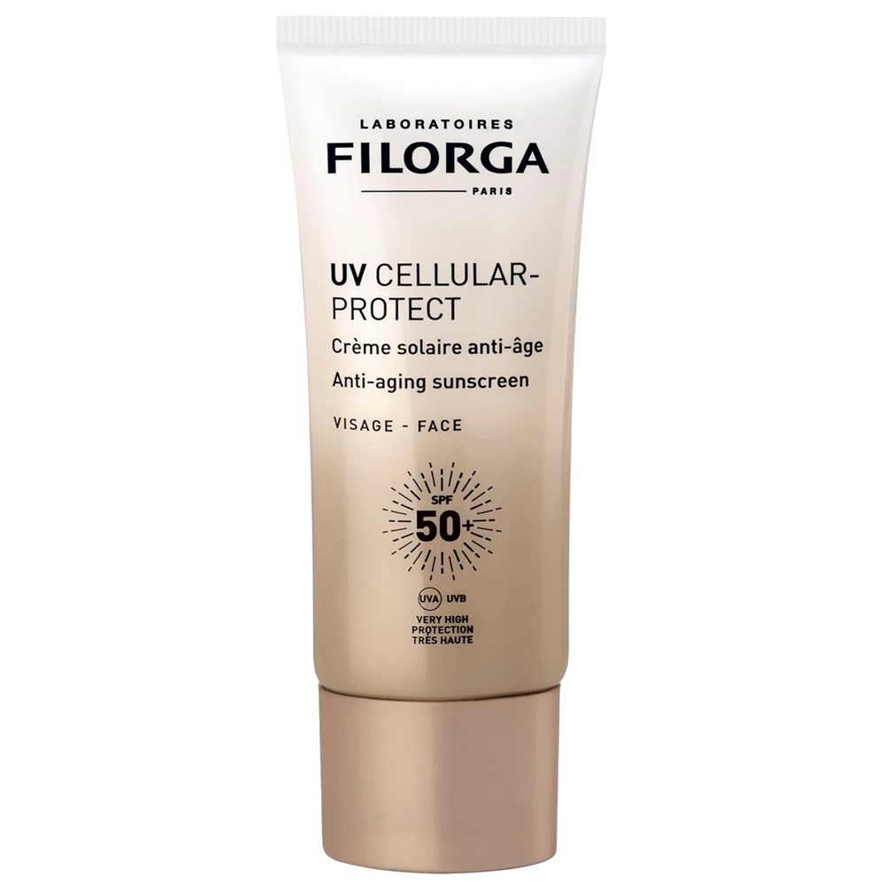 Crema anti-imbatranire cu SPF 50+ pentru fata UV Cellular-Protect, 40 ml, Filorga