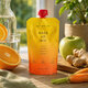 Piure pasteurizat cu mere, portocale, morcovi si ghimbir Wake Up Mix, 180 g, Nutrino Lab 753854