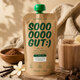 Piure pasteurizat cu mere, banane, cacao si vanilie So Gut, 180 g, Nutrino Lab 753868