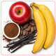 Piure pasteurizat cu mere, banane, cacao si vanilie So Gut, 180 g, Nutrino Lab 753869