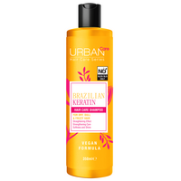 Sampon cu keratina pentru par uscat Brazilian Keratin, 350 ml, Urban Care