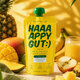 Piure pasteurizat cu mere, ananas, mango si banane Happy Gut, 180 g, Nutrino Lab 753865