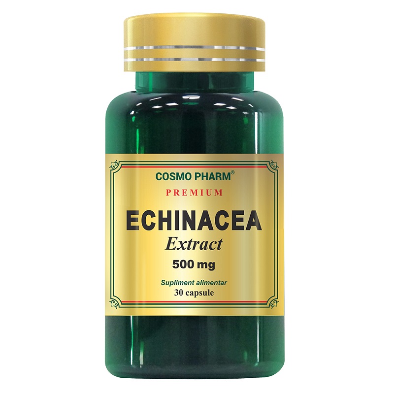 Echinacea Extract 500 mg, 30 capsule, Cosmopharm