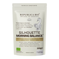 Pudra functionala din fulgi de ovaz, cacao, dovleac si canepa Silhouette Rituals Morning Balance, 250 g, Republica Bio