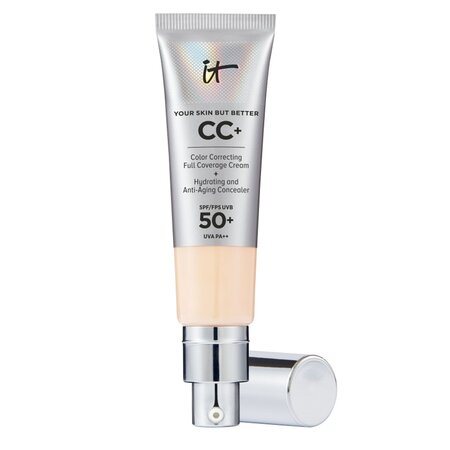 Crema colorata corectoare cu SPF50+ Fair Light CC+ Global, 32 ml, It Cosmetics