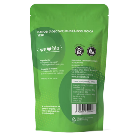 Pudra de roscove Carob, 125 g, Obio 736149