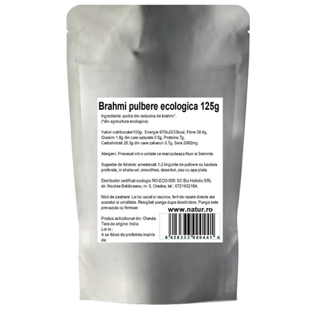 Pudra de brahmi, 125 g, Obio 736212