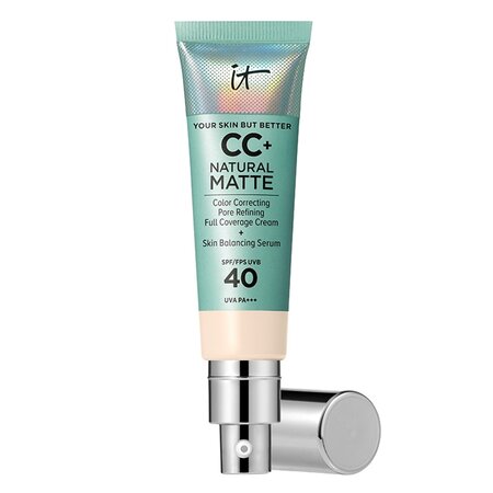 Crema colorata matifianta cu SPF40 CC Fair Ivory, 32 ml, It Cosmetics