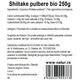 Pudra de ciuperci Shiitake, 250 g, Obio 736262