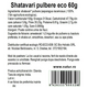 Pudra de shatavari, 60 g, Obio 736404