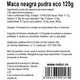 Pudra de maca neagra, 125 g, Obio 736435
