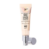Crema colorata iluminatoare cu SPF40 Fair Porcelain CC+ Nude Glow, 32 ml, It Cosmetics