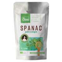 Pudra de spanac, 125 g, Obio