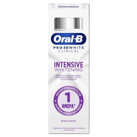 Pasta de dinti Clinical Intensive Whitening, 75 ml, Oral-B 736898