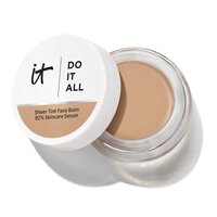 Balsam BB hidratant pentru fata 305 Medium Neutral Sheer Balm Do It All, 18 g, It Cosmetics