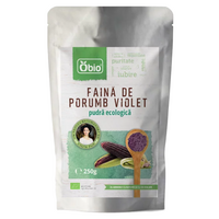 Faina de porumb violet, 250 g, Obio