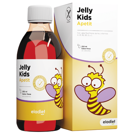 Sirop pentru copii JellyKids Apetit, 250 ml, Holistic One