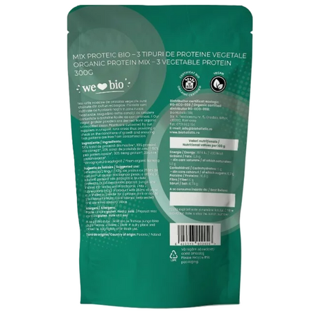 Mix proteic fara aroma, 300 g, Obio 737288