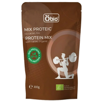 Mix proteic cu cacao, 300 g, Obio
