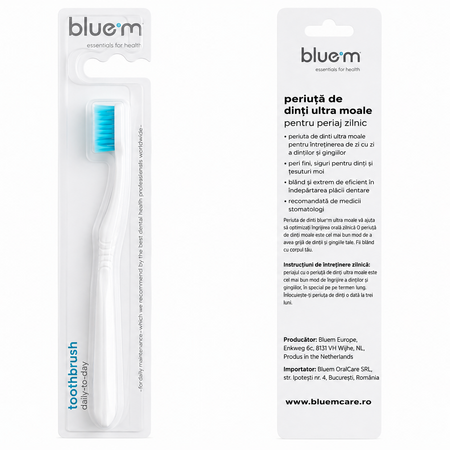Periuta de dinti ultra-soft, 1 bucata, Blue M 737350