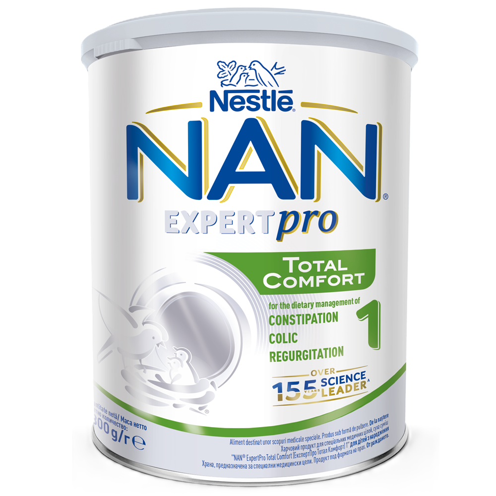Lapte praf Nan Expert Pro Total Comfort 1, 800 g, Nestle