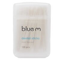 Scobitori mentolate pentru curatare interdentara3, 120 bucati, Blue M