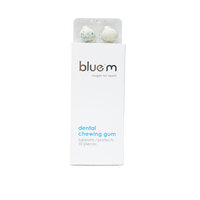 Guma de mestecat dentara cu oxigen, 10 bucati, Blue M