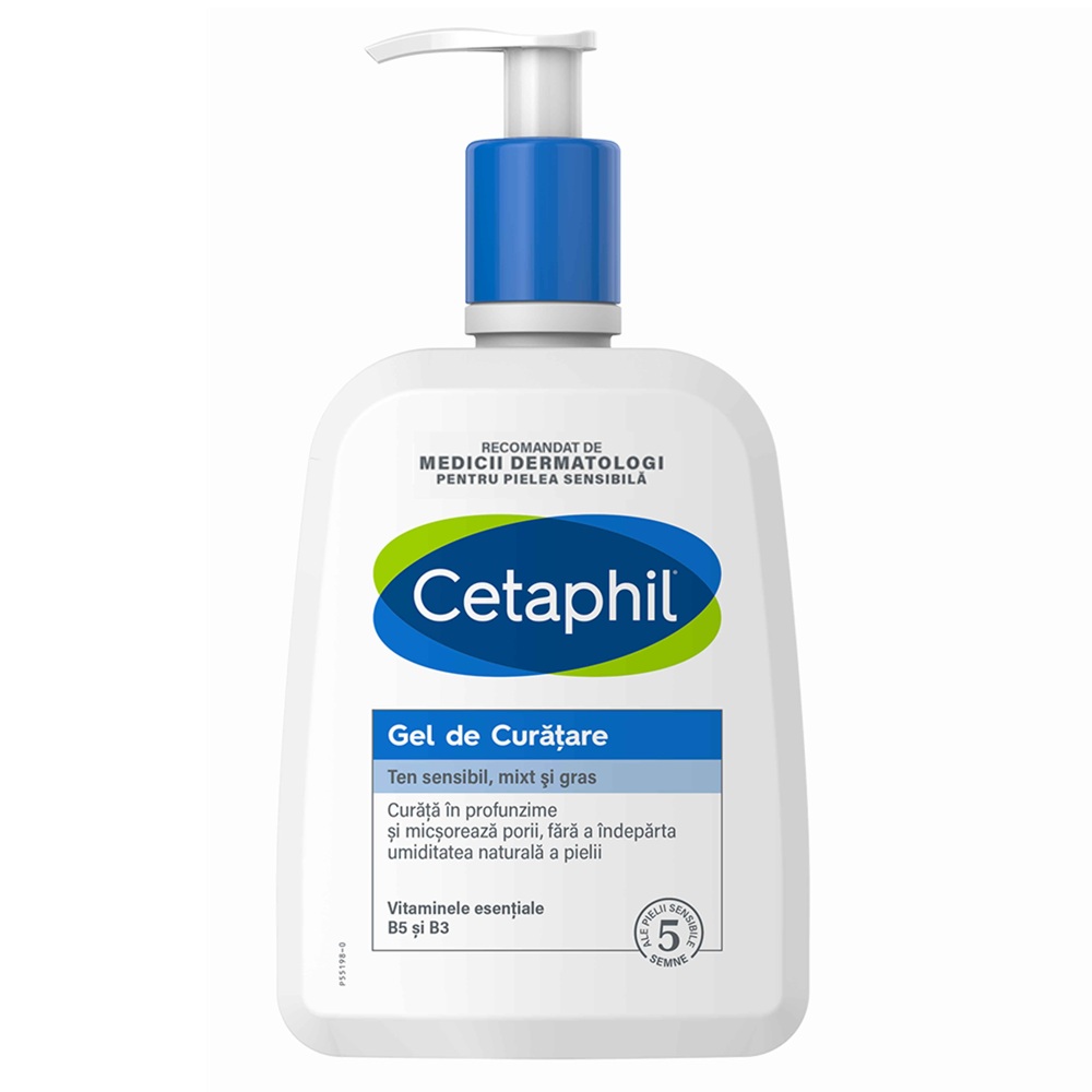 Gel de curatare pentru ten normal-gras, 236 ml, Cetaphil