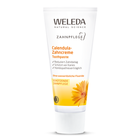 Pasta de dinti cu galbenele pentru adulti, 75ml, Weleda