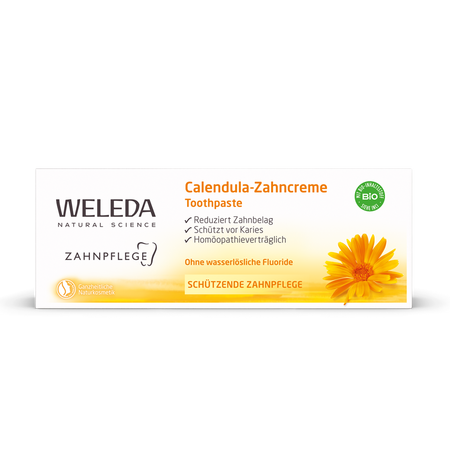 Pasta de dinti cu galbenele pentru adulti, 75 ml, Weleda 680607